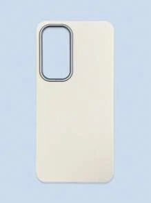 极简时尚白色、灰色、黑色仿皮纹理手机壳，防指纹、防水、防汗，超薄柔软触感，手机保护套，兼容三星、 17 Pro Max、13/14/15/16/16 Plus/16 Pro Max - 白色 - 查看 22