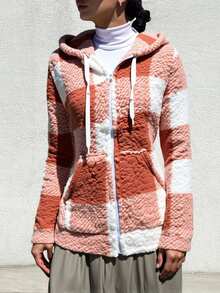 Women Sweatshirts - Rust Brown - View 3