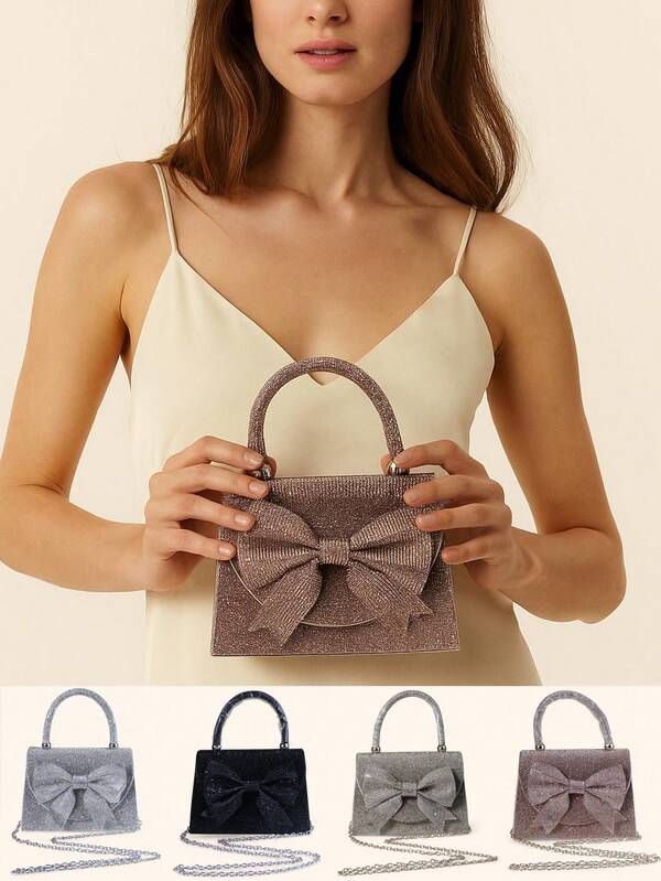 Schultertasche, Shopper, Taschen für Frauen, Urlaubsutensilien, Urlaubszubehör, Shopper, Goldfarbene Tasche, Handtasche. Elegante Schmetterling Abendtasche für Frauen - Champagner/Gold/Silber/Schwarzes Blumenmuster Flügel Design Luxus Party Clutch - Perfekt für Hochzeit, Gala, Abschlussball, Cocktailparty, Jubiläum, formelle Veranstaltung, Roter Teppich, Brautparty, Silvester & VIP Empfang