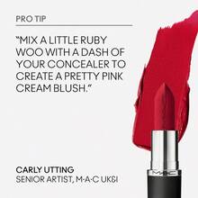 MAC M.A.CXIMAL SILKY MATTE LIPSTICK「100% Authentic | Official Quality」「100% Authentic | Official Quality」「Vibrant Pigment | 12H Long-Lasting」「Perfect For Parties & Festivals」「Waterproof & Smudge-Proof」「Flattering For All Complexions」 - 691 Ruby Woo - View 6