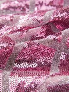 Men's Sequined Single Breasted Suit Jacket Is Perfect For Dinner Parties, Parties, Graduation Ceremonies, And Christmas Parties,  Formal Jackets For Weddings, Dances, And Nightclubs. - Hồng - Xem 3