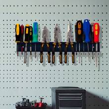 Screwdriver Holder Wall Mounted Screwdriver Pliers Organizer Garage Storage-Rack - Black - View 2