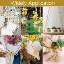 5/30meter Leaf Ribbon, Artificial Vines Foliage Rattan Leaves String Trim Ribbon Fake Plants, Flower Bouquet, For DIY Craft, Party , Home Decor, Wedding Decorations, Fall Decor, Autumn Decor, Room Decor, Kitchen Accessories, Dining Room, Bedroom Decor, Bathroom Accessories, Party Decorations, Halloween Decor, Christmas Decoration, New Year Decoration, Bride Holding Flower, Campus Decorations, Garden Accessories Outdoor