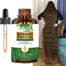 100Ml Rosemary Hair Oil,Rosemary Hair Thickening, Nourishes, Strengthens Hair Roots, Prevents Hair Breakage, Repairs Split, Makes Thicker, Smooth. Suitable For Eyebrows And Eyelashes, Long-Lasting Fragrance, All Hair Types, Create Gorgeous Hair. - 1件 - 查看 3