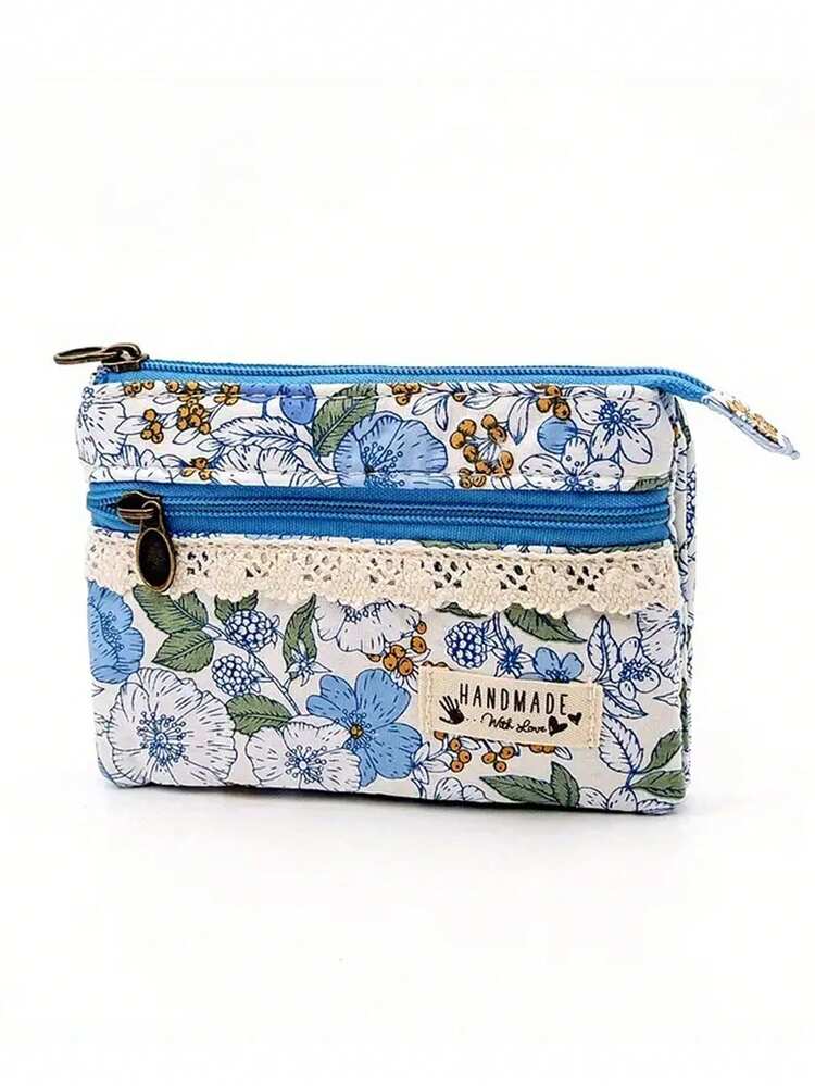 1 pieza Bolsa de cosméticos pequeña, bolsa de almacenamiento, monedero de viaje, bolsa de aseo, bolsa de cosméticos linda, bolsa de cosméticos de viaje, bolsa de aseo, bolsa de almacenamiento de cosméticos, bolsa de almacenamiento portátil de gran capacidad, bolsa de cosméticos pequeña como regalo para mujeres, bolsa de almacenamiento, monedero de viaje para cosméticos - Multicolor - Añade 10