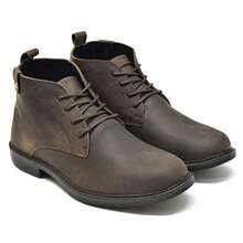 Atrevidu's Country Super Comfortable Leather Ankle Boot - 橄欖 - 查看 4