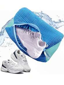 Shoe Cleaning Bag With Hook Up,Washing Machine Shoe Bag–Heavy-Duty Reusable Washer & Dryer Laundry Shoe Bag, 360° Deep-Clean Zippered Protective Bag, Stain-Free Shoe Care Kit For Sneakers, Tennis Shoes, Running Shoes & Boots, Machine-Washable Footwear Storage Pouch, Durable Polyester Laundry Organizer With Carry Handle, Fits Most Sizes – Perfect For Home Laundry, Travel, Gym, Back To School,College Dorms & Outdoor Use