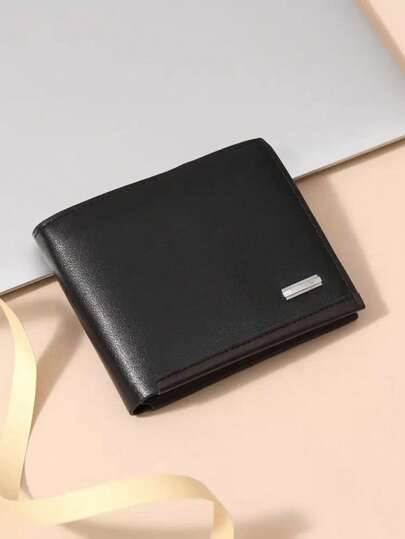 极简短款钱包，带零钱包，复古商务休闲男士钱包，男士真皮钱包，迷你钱包，秋季小钱包