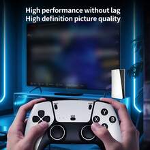 G35 Mini TV Game Stick, controlador de juegos retro 4K clásico, 300 juegos integrados, incluye 2 controladores móviles, adecuado para consolas de juegos arcade PS1 con salida HD. - Blanco - Ver 7