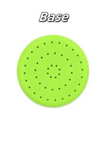 1 件便携式宠物清洁淋浴喷头，适合户外使用，硅胶宠物淋浴喷头，高防水等级，宠物清洁用品。可用于沐浴，但请勿将其浸泡在浴缸中，以免喷嘴堵塞。也适用于户外为狗狗降温；只需将其连接到矿泉水瓶上即可方便取用。