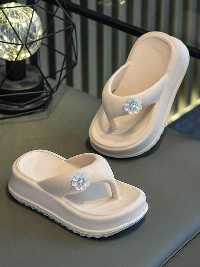 Kids New EVA Slippers - Butterfly Decor Girls Sandals, Summer Lightweight Fashion Sandals For Indoor Outdoor Wear, Comfortable Slip On Casual Party Shoes, Water Shoes For Toddler Girls Beach Pool ﻿