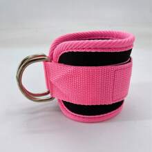 Adjustable Resistance Band With Dual D-Rings, Fitness Leg Strength Training Gym Support Sleeve, Ankle Strap Sports Protector