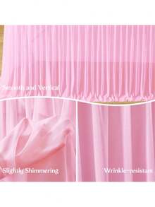 4pcs/1pc Pleated Solid Color Tableskirt, Suitable For Rectangular, Square, Round Tables, Ruffled Tablecloth, Wrinkle-Resistant And Easy To Clean, Applicable For Birthday Cake Table Decor, Banquet And Wedding Party, Bridal Shower, Various Party Celebrations