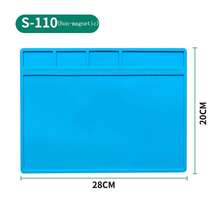 1 件耐热绝缘硅胶焊接垫、电子维修工作站垫、手机防静电垫、电子爱好者必备工具、枪式烙铁、工作台、手机、笔记本电脑、平板电脑、个人电脑、相机维修工具