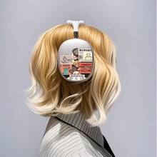 Funda protectora transparente con eslogan compatible con Max, estilo de periódico y revista - transparente - Ver 3