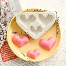 2pcs Silicone Number 0-9 3D Embossed Fondant Chocolate Mold, Birthday Cake Decorating DIY Baking Handmade Crafts For Home Decoration And Gift Decor