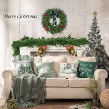 6 pies de guirnalda de pino de Norfolk para Navidad, guirnalda de pinos densos y realistas, guirnalda de follaje artificial de pino y ciprés para decoración navideña del hogar, chimenea, mesa, jardín y exterior