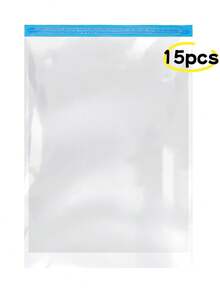 15/3/1pc Vacuum Compression Travel Bags, Roll Up Storage Bags Without Vacuum Pump, Space Saving Luggage Packing Cubes, Travel Essentials For Clothes, Underwear, Bedroom Organization