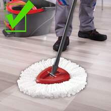 4 Pack Mop Head Replacement Compatible With O Cedar Mop Replace Head EasyWring 1Tank Microfiber Spin Mops Refills Easy Cleaning