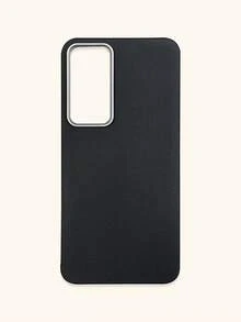 极简时尚白色、灰色、黑色仿皮纹理手机壳，防指纹、防水、防汗，超薄柔软触感，手机保护套，兼容三星 17 Pro Max、13/14/15/16/16 Plus/16 Pro Max - 黑色 - 查看 21