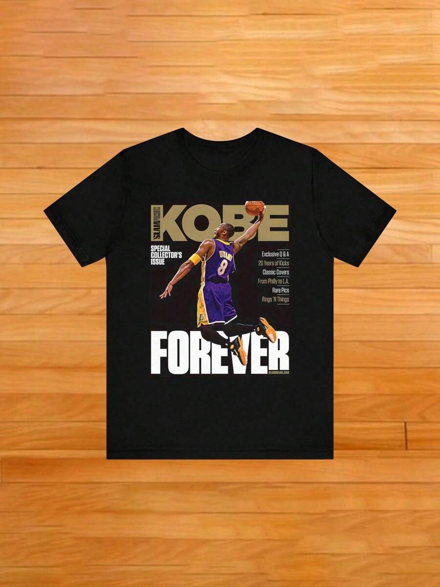 Bryant  Angeles Lakers Forever Kobe Shirt,  Slam Cover T-Shirt
