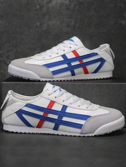 （建议选大一码，尺码偏小）（薄底，轻便舒适）！轻盈柔软，适合春夏穿着或叠穿，方便旅行或日常休闲穿着。高品质通勤简约情侣鞋，男女时尚小牛皮哑光德牧鞋，运动鞋，小众平底休闲鞋，（多种颜色可选）沙特国庆日 49221407（鞋舌：印花工艺和缝制布标随机发放）