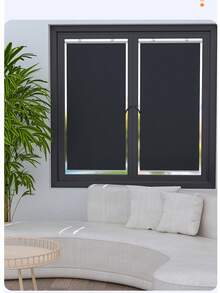 1pc Easy Install Blackout Curtain With Suction Cups, No Drilling Required, Blackout Fabric For Car Windows, Easy Privacy Screen For Kitchen, Bathroom, Bedroom, Hallway, Car Sun Shade, Privacy Protection, Suitable For Home And Vehicle, Can Also Be Used As Pet Barrier, A Convenient Peel And Stick Window Film, Wall Decor, Window Sticker. Privacy Protection, Ramadan Gift, Valentine's Day Car Privacy Cover - Multicolor - View 3