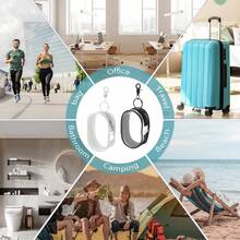 Charging Cable Organizer, Waterproof Transparent Cable Bag, Mobile Phone Charger Storage - Portable Headphone Bagkeychains Travel Essentials Keychain - 白色 - 查看 6