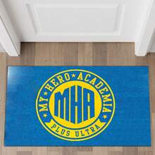 nerd hunters My Hero Academia "Plus Ultra"Doormat - Official Blue Coir Entry Mat With MHA Logo 60x40 Cm - Multicolor - View 2