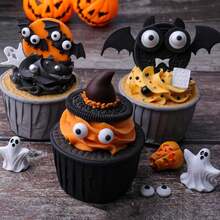 Candy Eyes Sprinkles For Cake Decorating, Halloween Eyeball Sprinkles For Cookie Baking Ice Cream Brownie Cupcake Toppings