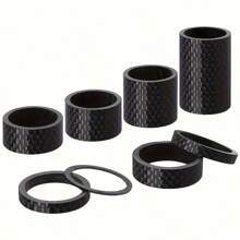 Dystans przedniego widelca do roweru górskiego szosowego z włókna węglowego 3/5/10/15/20 mm