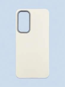 极简时尚白色、灰色、黑色仿皮纹理手机壳，防指纹、防水、防汗，超薄柔软触感，手机保护套，兼容三星、 17 Pro Max、13/14/15/16/16 Plus/16 Pro Max - 白色 - 查看 52