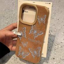 Funda de piel sintética suave antimanchas con diseño plateado y lente alta para phone 13 Pro, 14 Plus, 11, X, 15, 12, 16 y XS. - Colores mixtos 1 - Ver 3