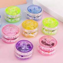 1/2/5个随机溜溜球玩具拉绳溜溜球发光创意闪光酷炫挖球玩具