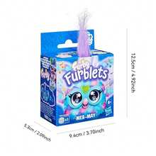 Hasbro Furby Furblets Bub- Mini Friend 迷你好友，45+種聲音與音樂，僅說Furbish語，電子毛絨玩具，粉色與白色，返校禮物 - MER-MAY - 查看 9