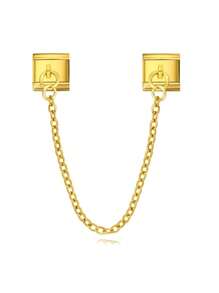 2025 Wholesale Gold And Silver Chain Fashion Italian Charm Fit 9mm Stainless Steel Bracelet Women Jewelry - A - View 13