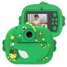 儿童即时打印相机，1080P 高清视频录制，适合幼儿的高清数码摄像机，数码变焦，适合 4 5 6 7 8 9 10 岁女孩的便携式玩具，适合 3-12 岁男孩和女孩的圣诞节生日礼物 - 彩色 - 查看 14
