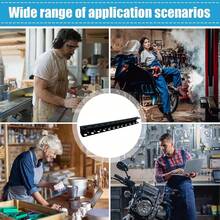 Screwdriver Holder Wall Mounted Screwdriver Pliers Organizer Garage Storage-Rack - Black - View 6