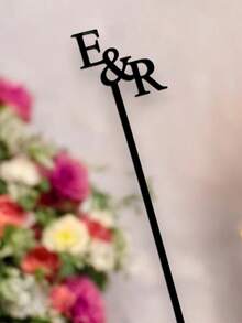 Custom Wedding Drink Stirrers, Signature Drink, Personalized Cocktail Bar Stir Sticks, Cocktail Bar Accessories Wedding Tags Party Stick Colors Available - Multicolor - View 5