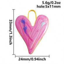 1pc/2pcs Luxury Delicate 304 Stainless Steel Electroplated Pendant Charms, Suitable For DIY Jewelry, Jewelry Making, Crafts - Ocean Life, Cherry, Flower Designs - Color - View 74