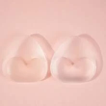 قطعة واحدة من وسادات الصدر للنساء، مجمعة معًا بسيليكون سميك، صغيرة وجميلة لملابس السباحة، أغطية صدرية شفافة مقاومة للماء للرياضة، وسادات صدر صغيرة، قابلة للإزالة والغسيل، وسادات صدر لزيادة الحشو، ملابس داخلية وإكسسوارات صدرية