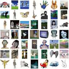 50 件 Acidic Dream Core 美学涂鸦趣味贴纸 美学装饰水瓶、安全帽、行李箱、自行车、滑板 - 彩色 - 查看 3