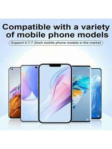 Universal Car Phone Holder, Suction Cup Car Mount Bracket, Multi-Function Telescopic Suction Cup Navigation Phone Holder For Dashboard - Black - View 6