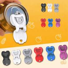 6/12 Pack Handheld Beer Beverage Can Opener, Simple Bottle Opener Seal, Dust And Insect Proof, Suitable For Soda, Beer And Cola, Perfect Halloween Christmas Gift. - Multicolor - View 13