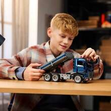 LEGO 科技翻斗卡车玩具 - 儿童拼装玩具，适合男孩和女孩，9 岁以上，建筑玩具卡车 - 生日礼物 - 42203 - 42203 - 查看 3