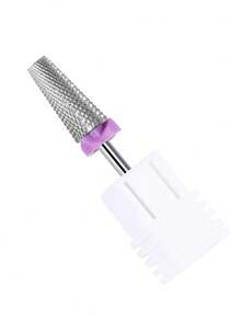 1件装 XXF 5合1左右手通用钨钢指甲钻头铣刀电动美甲机设备角质层清洁钻 - 米色 - 查看 7