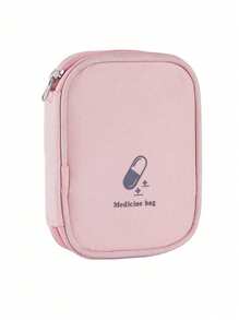 1个便携式空急救包，适用于迷你医疗包、小型急救箱、应急包、家用药品收纳包、绷带收纳包，男女通用，旅行、邮轮、宿舍、居家、航空、商务、露营、户外、徒步、狩猎、海滩、暑假、返校、健身假期等场合必备。 - 淺粉色 - 查看 16