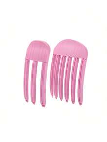 2 Stück Unisex hochwertige Windformende Kammclips, Haarwurzel-Volumengebende Werkzeuge, Pony-Styling-Clips, nicht schädigend & natürlich voluminös, Windformender Kamm, Haarwurzel-Volumengebende Clips, Unisex Styling-Werkzeug, Haarwurzel-Volumengebende Pony-Clips, Werkzeug zum Volumenaufbau für flaches Haar, Volumengebende Dutt- & Locken-Pony-Clips, Haarvolumengebende Clips, Haare, Reise, Haarpflege, Haarstyling-Werkzeuge, Harzeug, Friseur, Friseur-Zubehör, Friseursalon, Friseurausrüstung