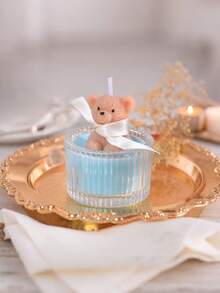 1 cái, Nến thơm hình gấu thủy tinh, Trang trí nhà cửa, Quà lưu niệm đám cưới, Quà lưu niệm sinh nhật đầu tiên và trăng tròn, Quà tặng cho bạn bè, Quà lưu niệm Giáng sinh tuyệt đẹp cho bạn bè và gia đình, Thích hợp để trang trí bàn và trang trí nhà cửa, Thêm không khí Giáng sinh cho tấm sáp thơm - Nhiều màu - Xem 13