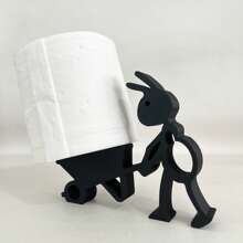 Ant Toilet Paper Holder - An Interesting Bathroom Roll Paper Ornament, Fun No Installation Toilet Paper Holder Independent Bathroom Set -3D Printed Black Ant Toilet Paper Holder - Fun Tissue Holder - Cute Bathroom Decoration (Toilet Paper Not Included),Christmas Decoration,Bedroom Decor,Room Decor Bedroom,Christmas Gifts,Christmas Decorations,Christmas Decorations Home